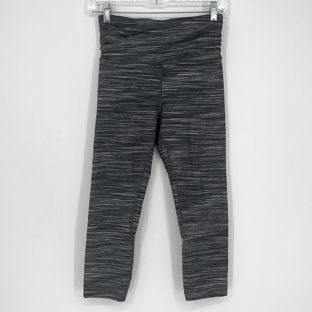 Lululemon Align Crop 21" *Cross Waist Space Dye Nulu Size 6